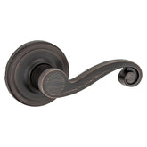 Kwikset Signature Series 720LL 11P Passage Door Lever, Non-Locking Lock, Venetian Bronze, Zinc, Residential, 2 Grade
